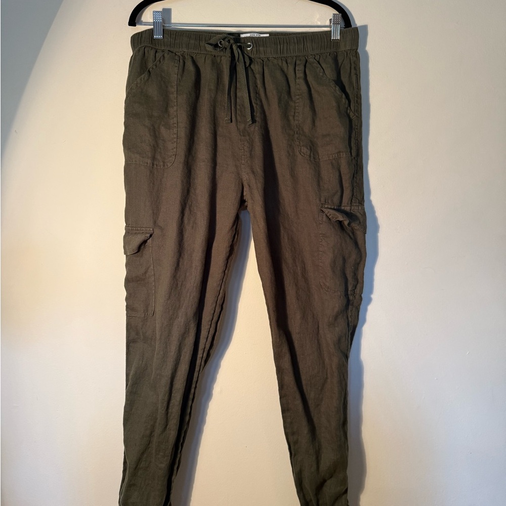 Nicole Miller Women’s Olive Cargo Pants
